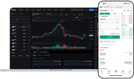 HTX APP下载二维码与界面